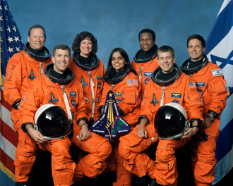 Rick Husband, William McCool, Kalpana Chawla, David Brown, Michael Anderson, Laurel Clark, Ilan Ramon